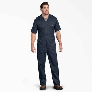 Dickies Flex Men's Short Sleeve Coveralls - Medium Short